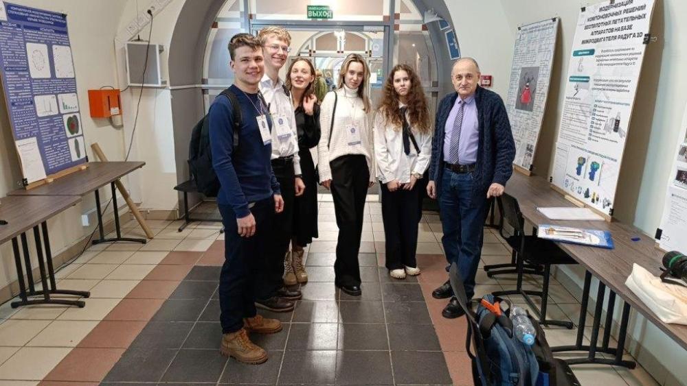 Победители Регионального этапа в г. Саров Нижегородской области на финале Балтийского научно-инженерного конкурса в Санкт-Петербурге