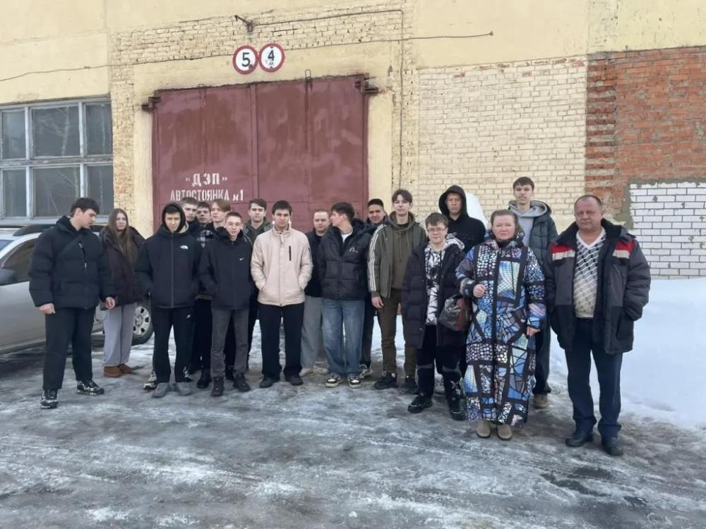 Экскурсиея в МУП "Дирекция эксплуатации городского хозяйства"