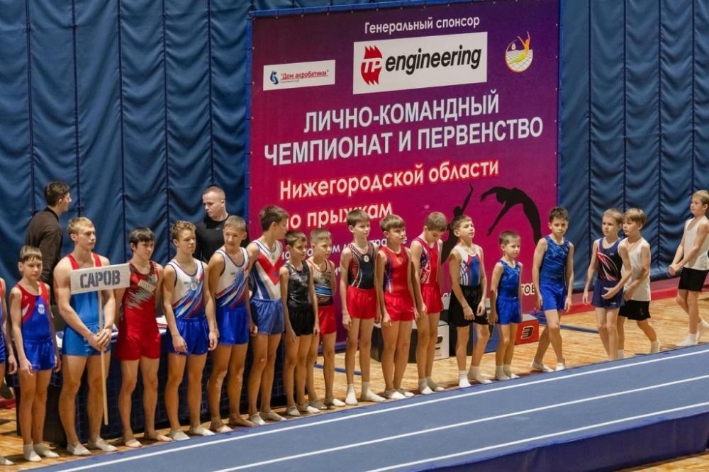 Первенство Нижегородской области по прыжкам на двойном минитрампе и акробатической дорожке